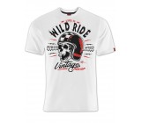 T-shirt Wild Ride White, TSM-028