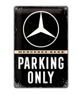 Szyld, tablica, Mercedes Parking