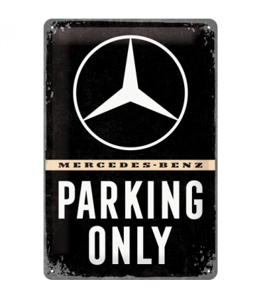 Szyld, tablica, Mercedes Parking
