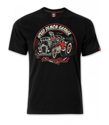 T-shirt Power & Speed Black, TSM-032