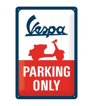 Szyld 30x20 tablica Vespa Parking Only