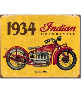 Szyld 30x40 1934 Indian