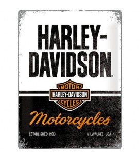Szyld 30x40 Harley Davidson Motorcycles