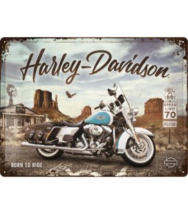 Szyld 30x40 Harley Davidson Route 66
