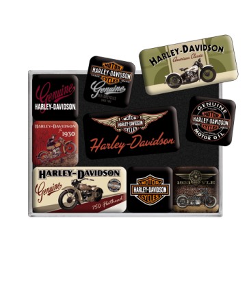 Magnesy, zestaw, Harley motory 1