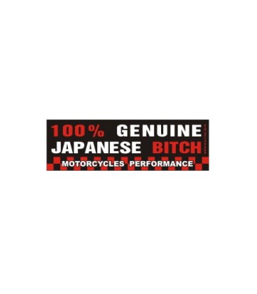 Naklejka 100% Japanese
