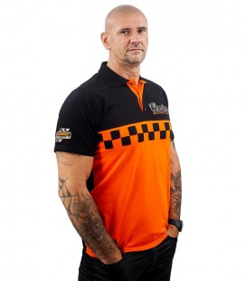 PDK 96 Genuine Orange - koszulka męska motocyklowa