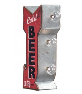 Podświetlany Szyld 3D, Cold Beer, RW-047