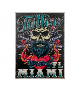 Szyld 3D, 47 x 35, Tattoo FL Miami , RW-070