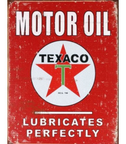 SZYLD TEXACO motor oil oryginał ms-354