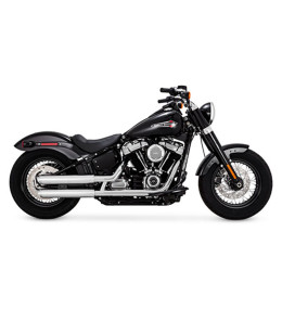 Wydechy Vance&Hines Twin Slash slip-on PCX, chrom, UW-684