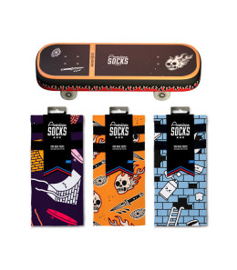 AMERICAN SOCKS SKATEBOARD GIFT BOX , SK-094