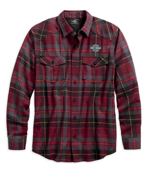 Koszula Harley-Davidson Men's High Density Plaid - M - HDC-036