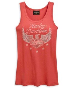 Harley-Davidson® Women's Flag Distressed Tank Top – M, HDC-062