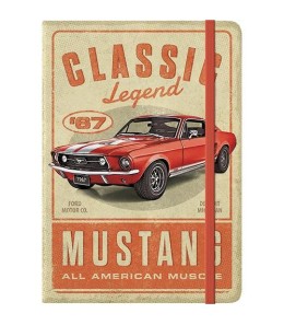 Notes Ford Mustang Classic Legend – Wysokiej Jakości Twarda Okładka