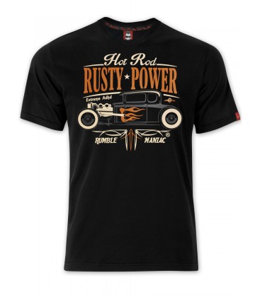 T-shirt Rusty Power White, TSM-007