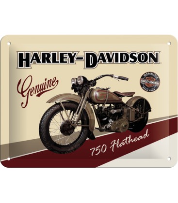 Szyld, tablica, Harley Flathead 2
