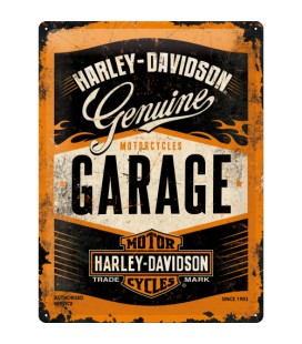 Szyld, tablica, Harley Garage