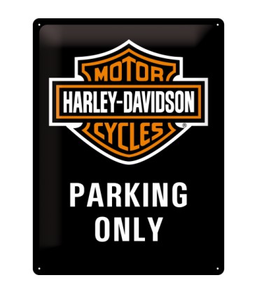 Szyld, tablica, Harley Parking