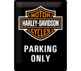 Szyld, tablica, Harley Parking