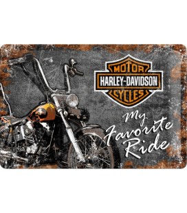 Szyld, tablica, Harley, My Ride