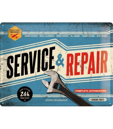 Szyld, tablica, Service and Repair