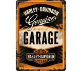 Tabliczka, pocztówka, Harley Garage