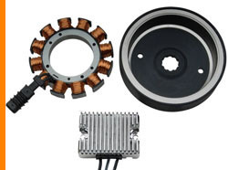 Regulator, stator, rotor